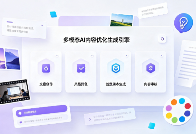 江陵县AI智能内容优化创新 多模态生成技术丰富数字内容创作生态